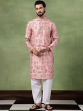SOJANYA Men Bandhani Printed Kurta