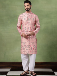 SOJANYA Men Bandhani Printed Kurta