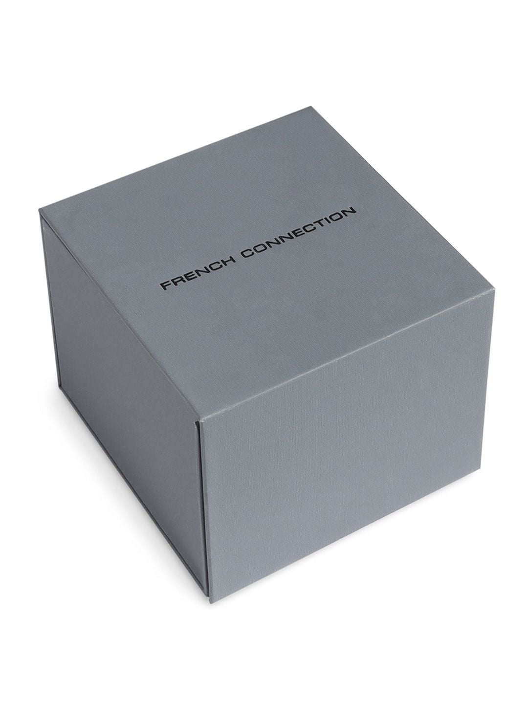 Sambungan Perancis Lelaki Dial & Gelang Keluli Tahan Karat Tali Analog Watch FCC03GNM