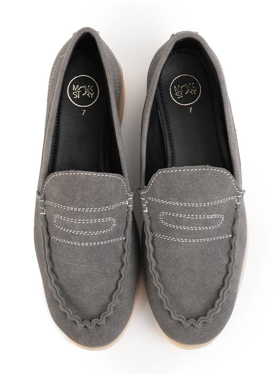 MONKSTORY Men PU Loafers