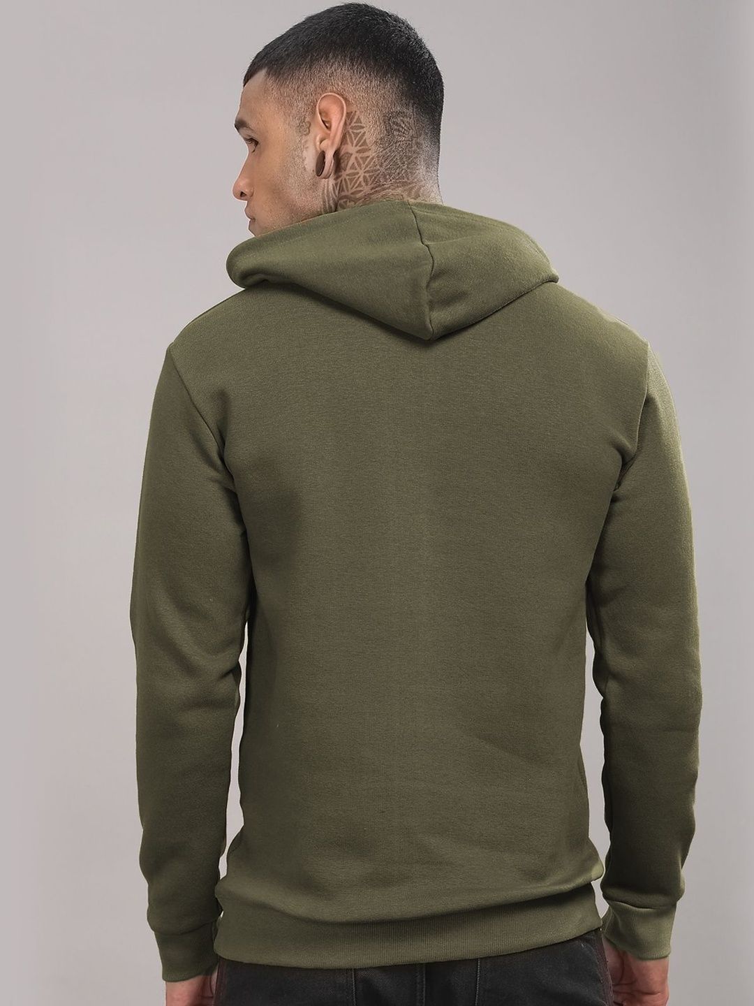 Adro Zirelent Wildwood Valley 320 GSM Fleece Printed Graphic Hoodie