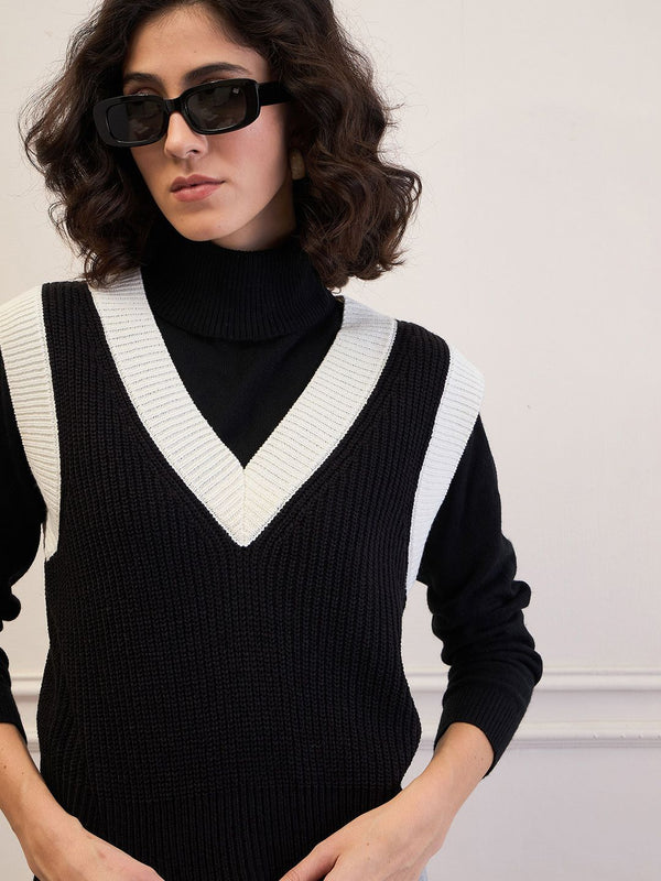 Rompi sweater tanaman wanita sassafras