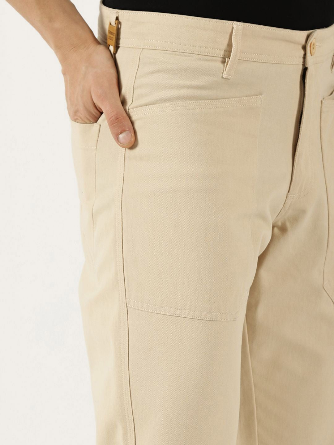 Thomas Scott Men Smart Straight Fit Easy Wash Trousers
