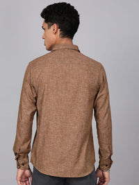 Bene Kleed Relaxed Fit Spread Collar Casual Shirt