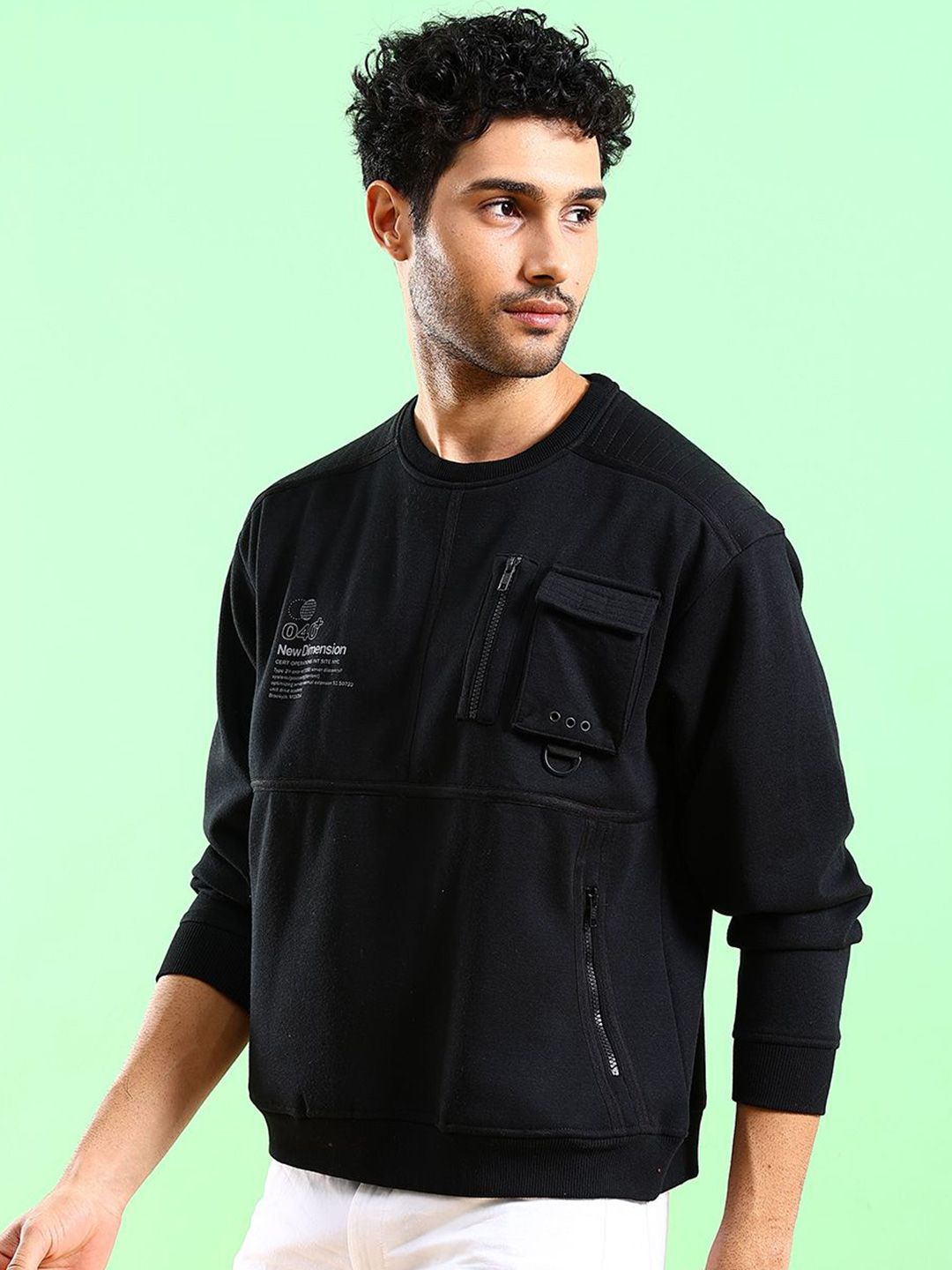The Indian Garage Co Men Printed Sweatshirt