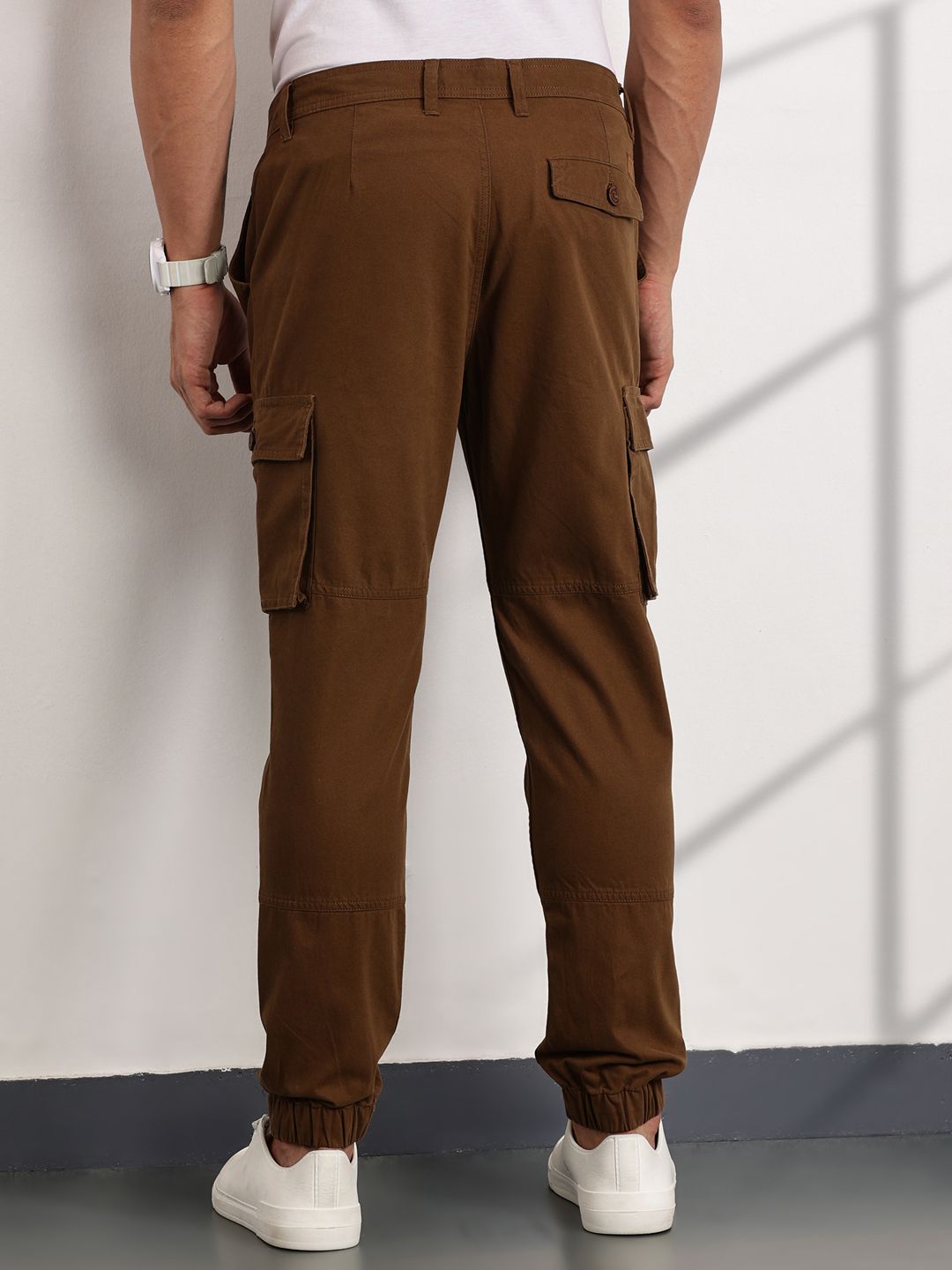 Thomas Scott Men Smart Slim Fit Easy Wash Trousers