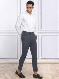 KLOTTHE Men's Cotton Rich Solid Slim Fit Gurkha pants