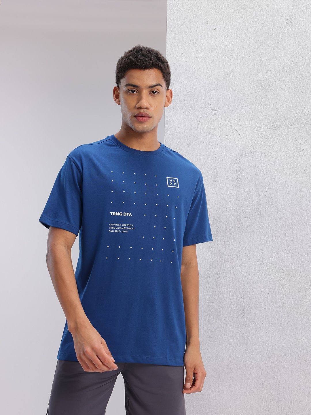 HRX by Hrithik Roshan Printed Training T-shirt