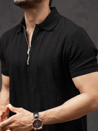 Powerlook Men Polo Collar T-shirt