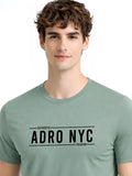 ADRO Men Typography Printed T-shirt