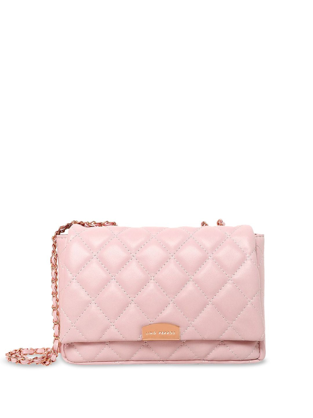 Lino Perros Structured Sling Bag with Bow Detail