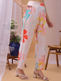 KALINI Printed Top With Trousers Co-Ords
