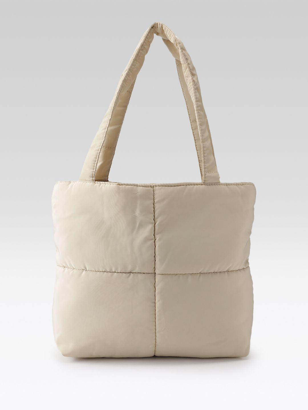 DressBerry Shopper Shoulder Bag with Quilted Detail