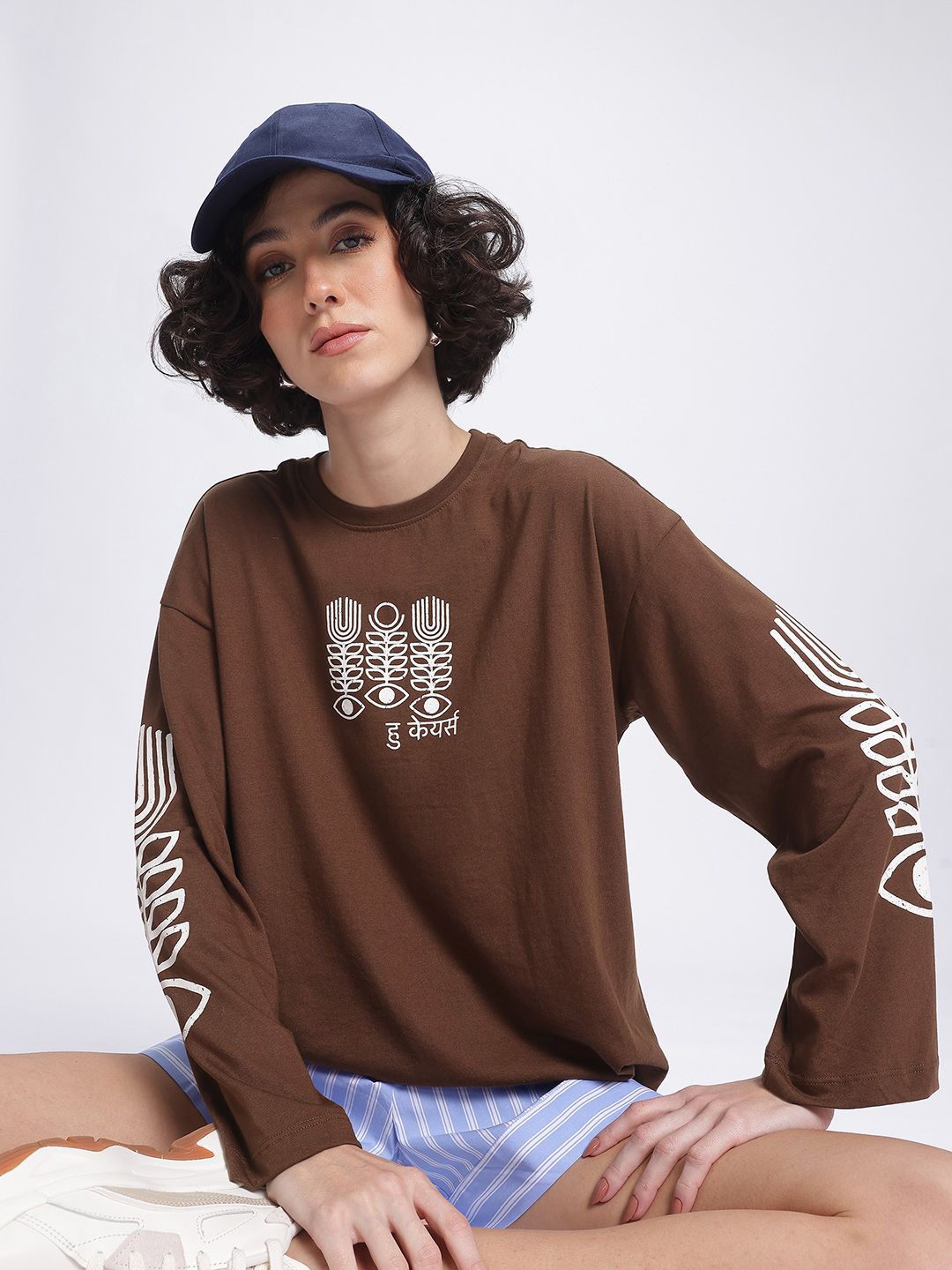 DressBerry Printed Relaxed Fit T-shirt