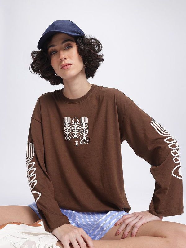T-shirt santai dicetak santai