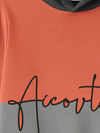 HELLCAT Boys Colourblocked Hooded Sweatshirt With Trousers