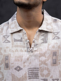 Powerlook Men Opaque Printed Casual Shirt