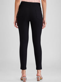 Spykar Women Skinny Fit High Rise Trousers