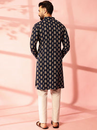 Anouk Men Paisley Printed Regular Kurta with Pyjamas