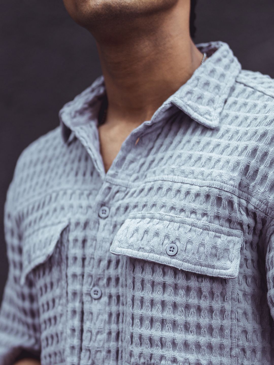Powerlook India Slim Oversized Checked Pure Cotton Casual Shirt