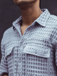 Powerlook India Slim Oversized Checked Pure Cotton Casual Shirt