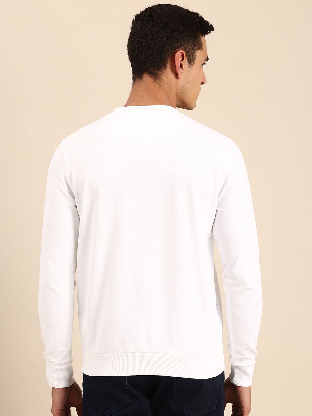 Being Human Men Printed Pure Cotton Sweatshirt