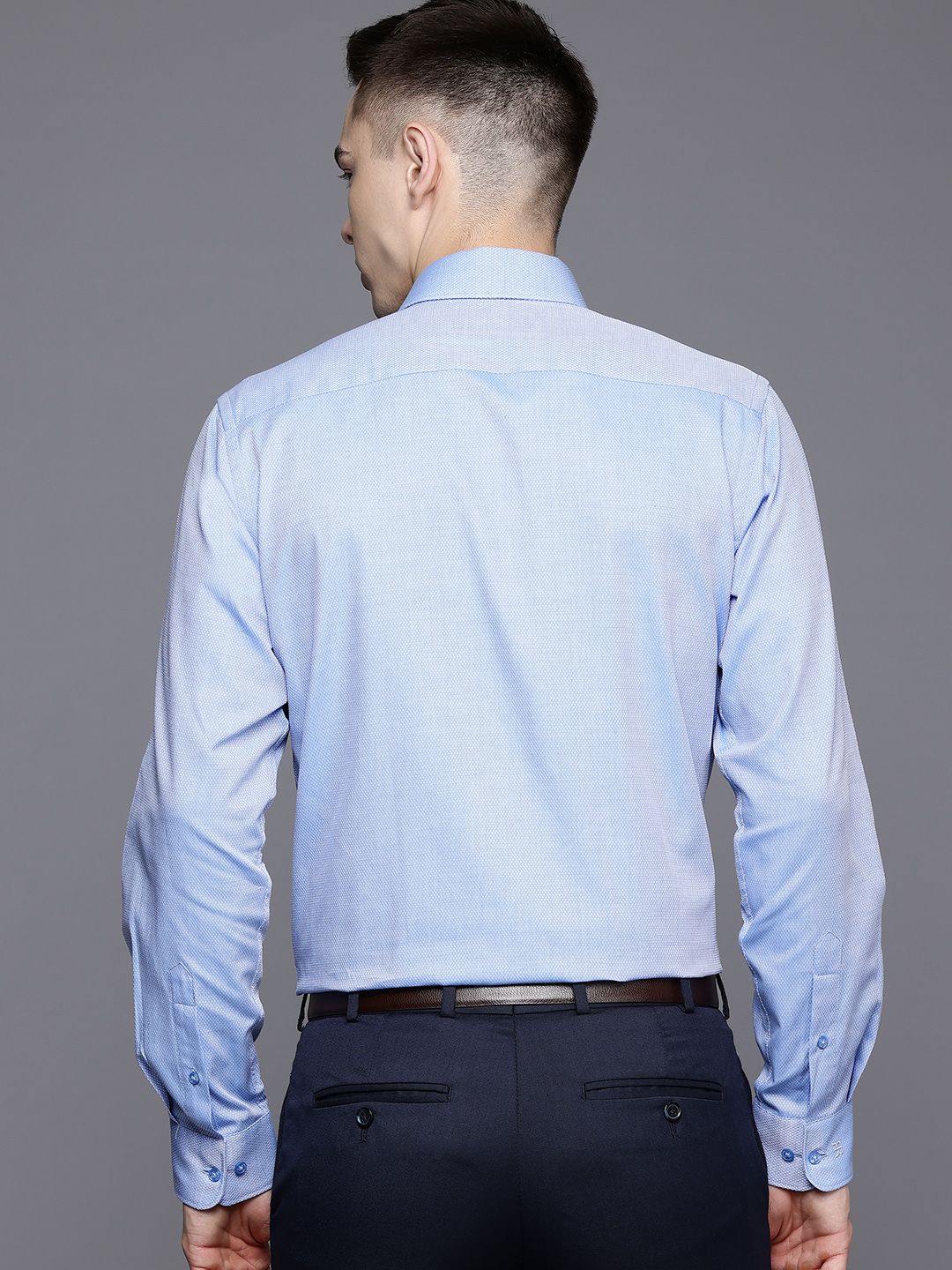 Raymond Men Slim Fit Pure Cotton Formal Shirt