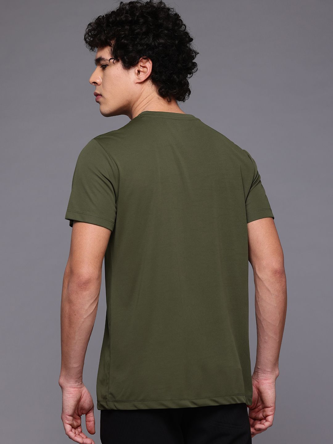 HRX by Hrithik Roshan Men Printed Rapid-Dry Running T-shirt