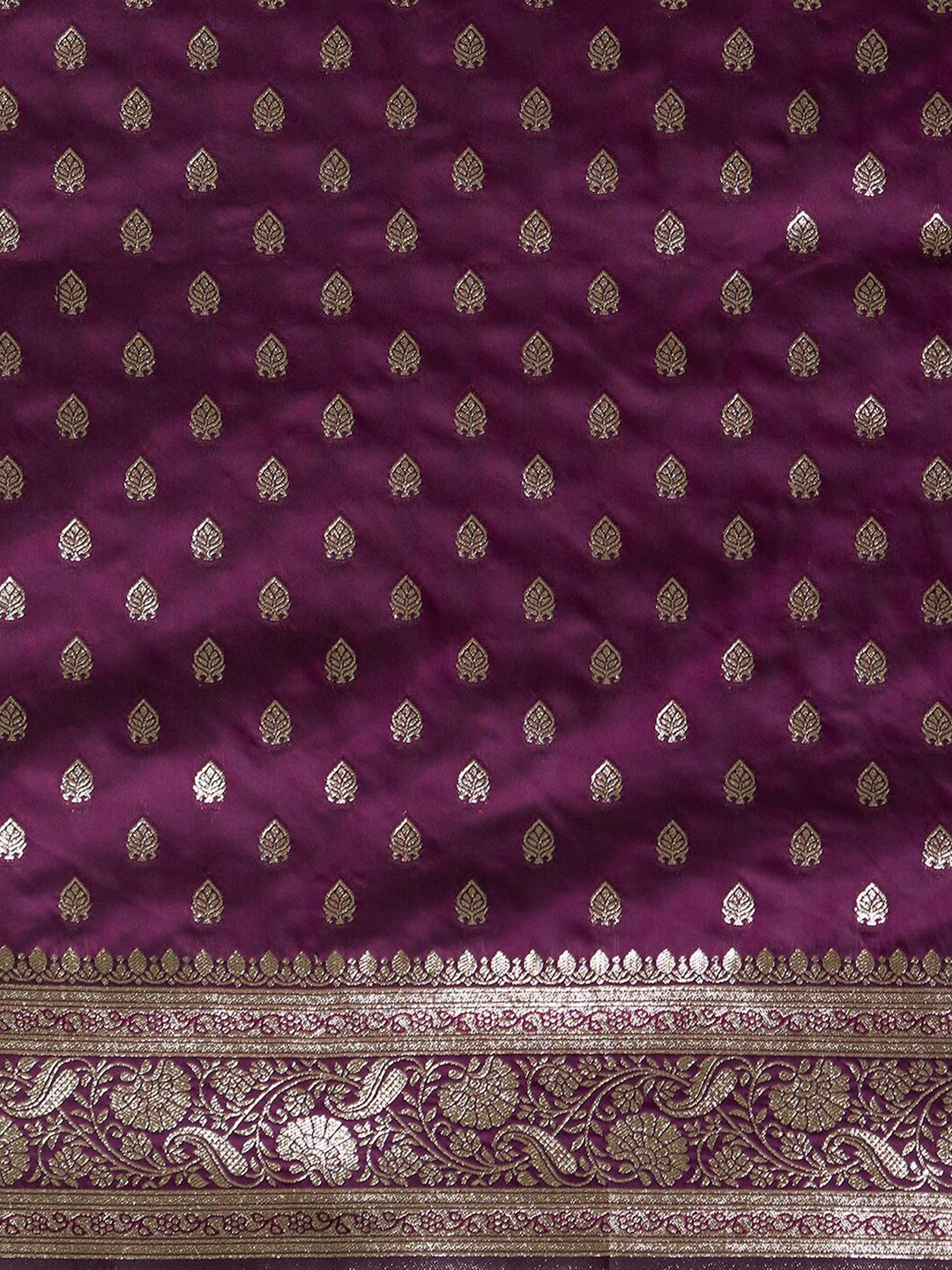 Mitera Ethnic Motifs Woven Design Zari Kanjeevaram Saree