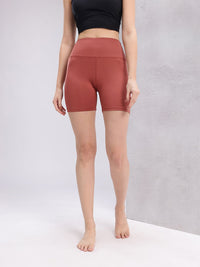 HRX by Hrithik Roshan Women Mid-Rise Rapid-Dry Yoga Shorts