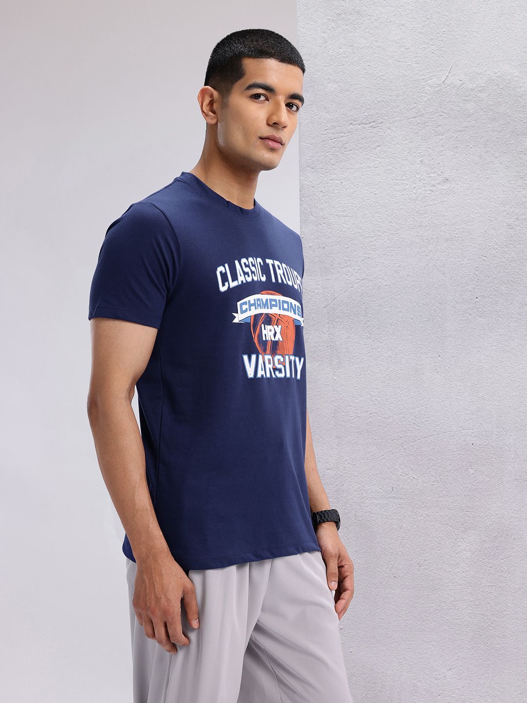 HRX by Hrithik Roshan Typography Print Lifestyle T-shirt
