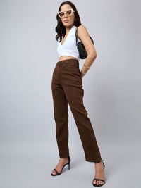 Style Quotient Women Straight Fit High-Rise Stretchable Denim Jeans