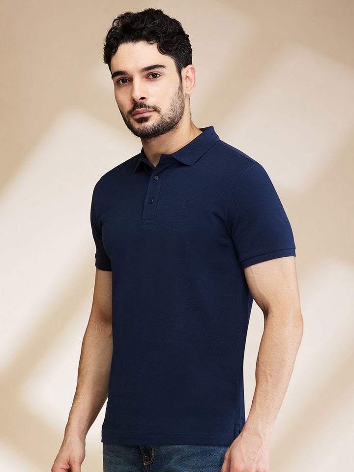 Being Human Men Polo Collar T-shirt