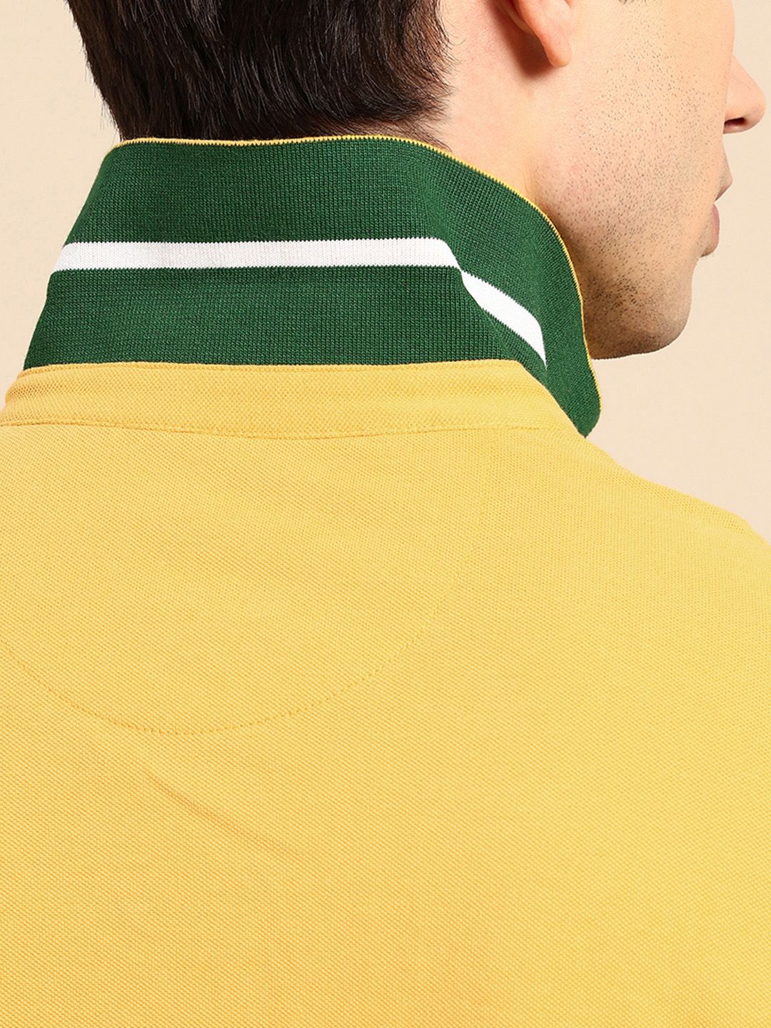 Being Human Polo Collar Pure Cotton T-shirt