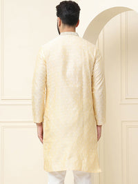 SOJANYA Ethnic Motifs Embroidered Pastel Kurta