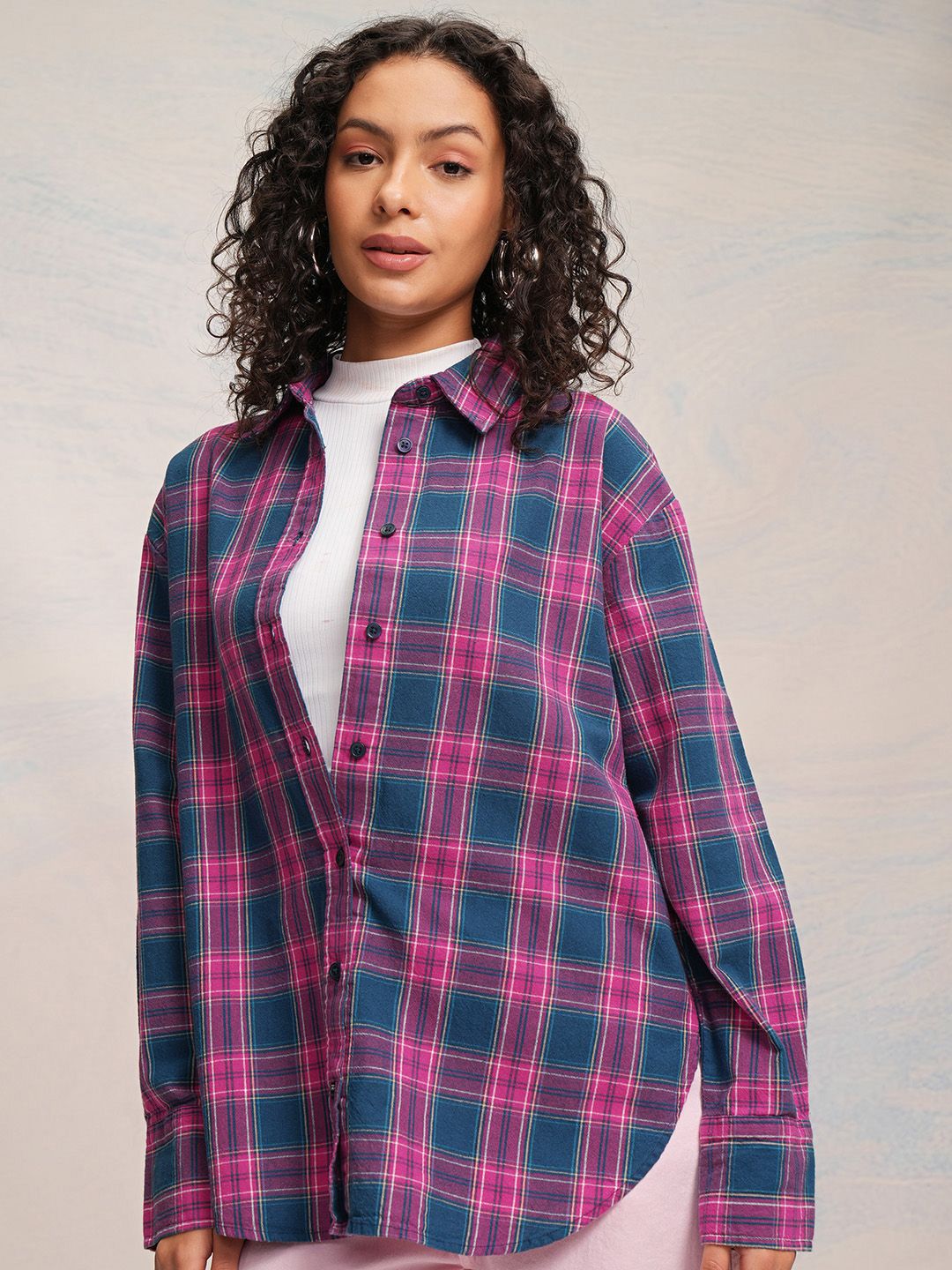 Tokyo Talkies Women Heavy Enzyme silicon Shirt