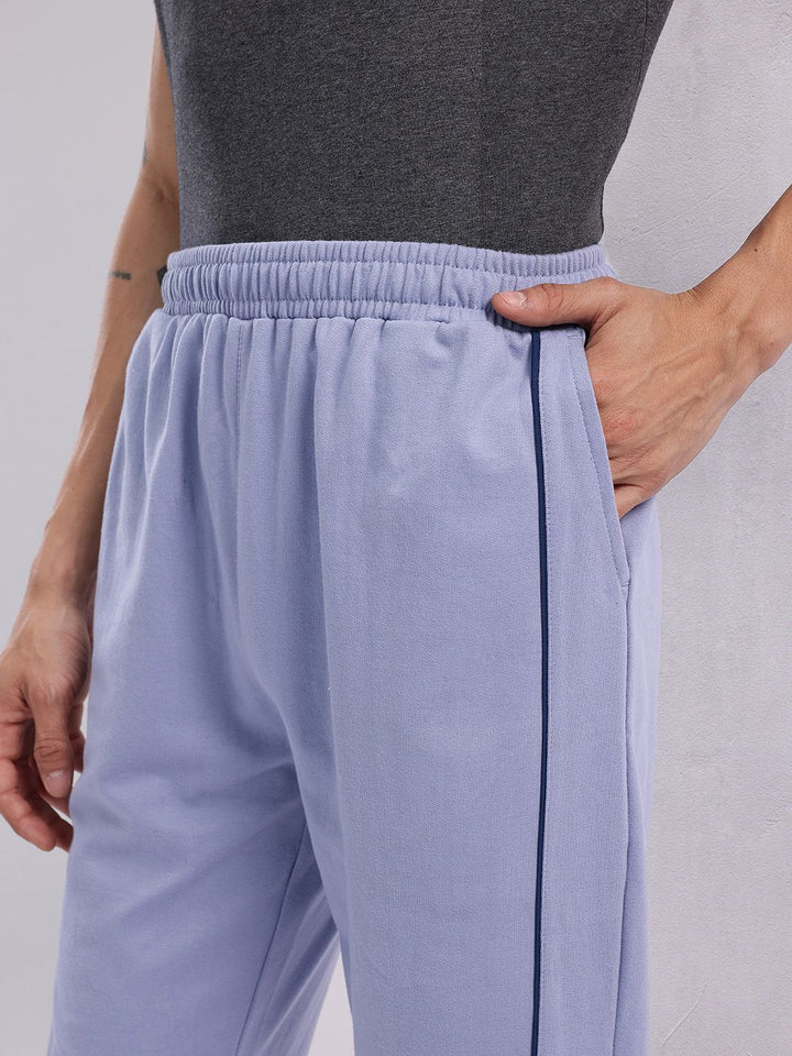HRX by Hrithik Roshan Men Taping-Detail Yoga Joggers