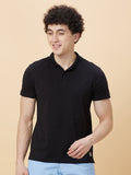 Being Human Self Designed Polo Collar Casual T-shirt