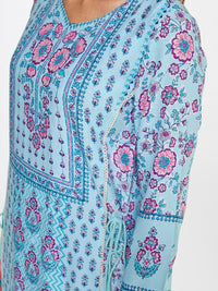 Global Desi Floral Printed Kurta