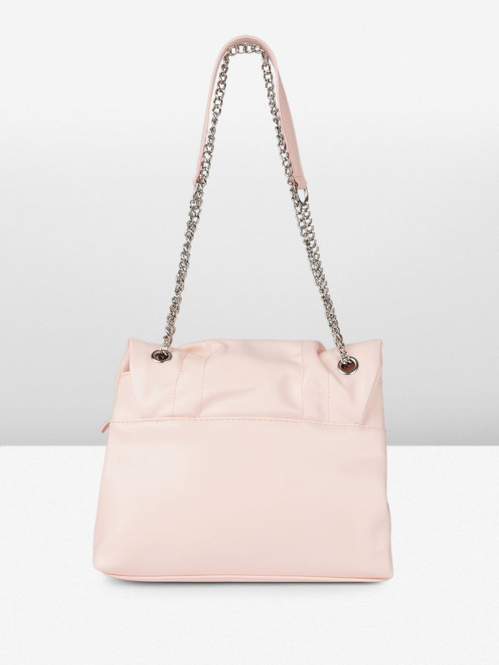 DressBerry Structured Bow Detail Shoulder Bag