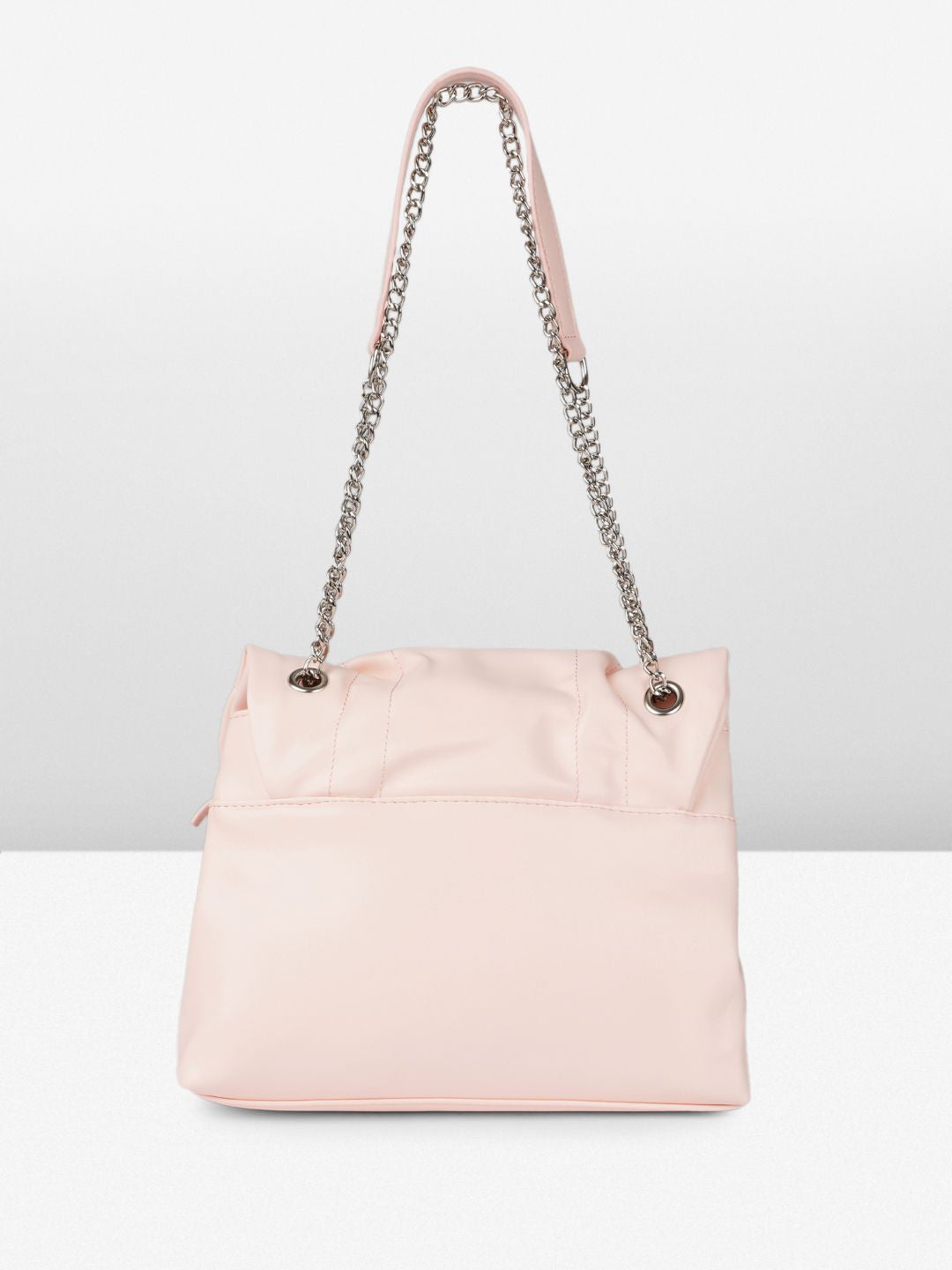 DressBerry Structured Bow Detail Shoulder Bag