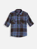 Monte Carlo Boys Checked Casual Smart Fit Shirt