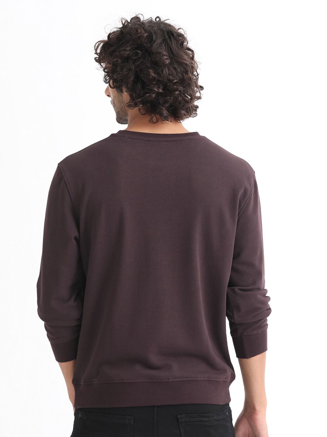 RARE RABBIT Men Tide Striped Sweatshirt