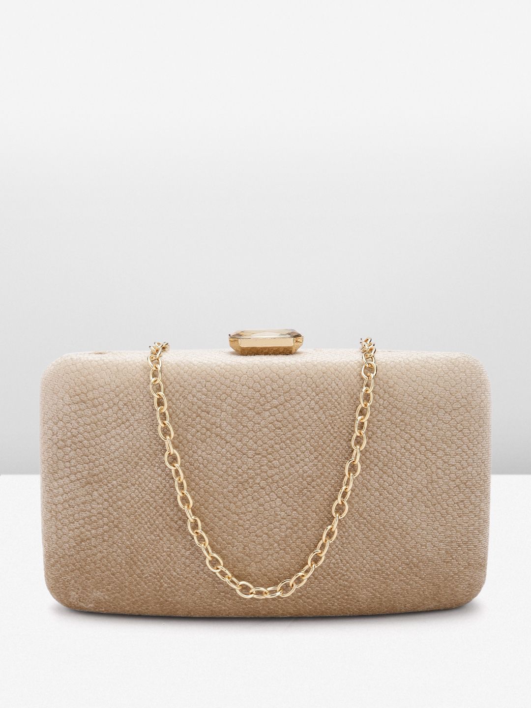 Lino Perros Women Shimmery Party Box Clutch