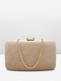 Lino Perros Women Shimmery Party Box Clutch