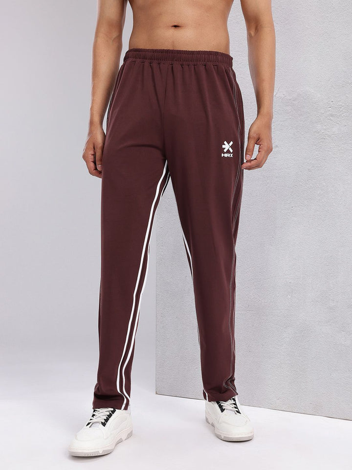 HRX by Hrithik Roshan Men Striped Detail Training Track Pants