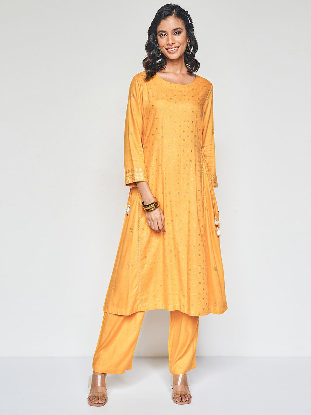 Global Desi Women Kurta with Palazzos