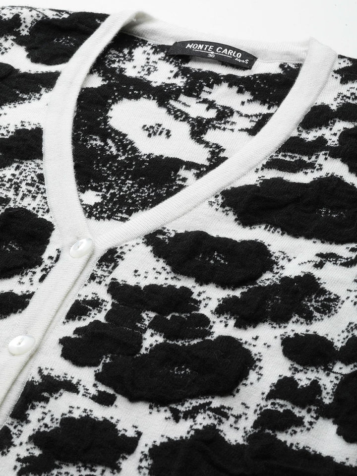 Monte Carlo Women Printed Cardigan