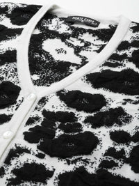 Monte Carlo Women Printed Cardigan