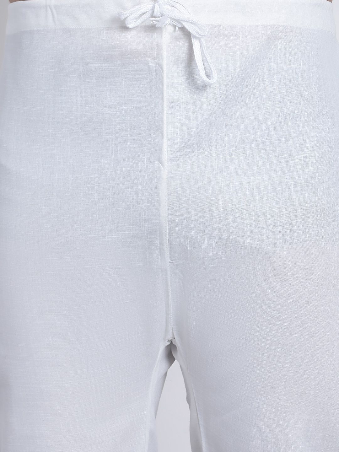SOJANYA Woven Design Mandarin Collar Angrakha Kurta with Churidar